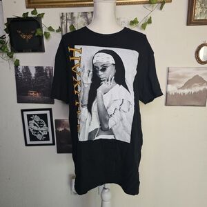 Aliyah Black and white T-Shirt